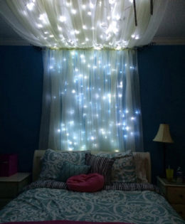 Ideas for a Magical Starry String Lights Bedroom